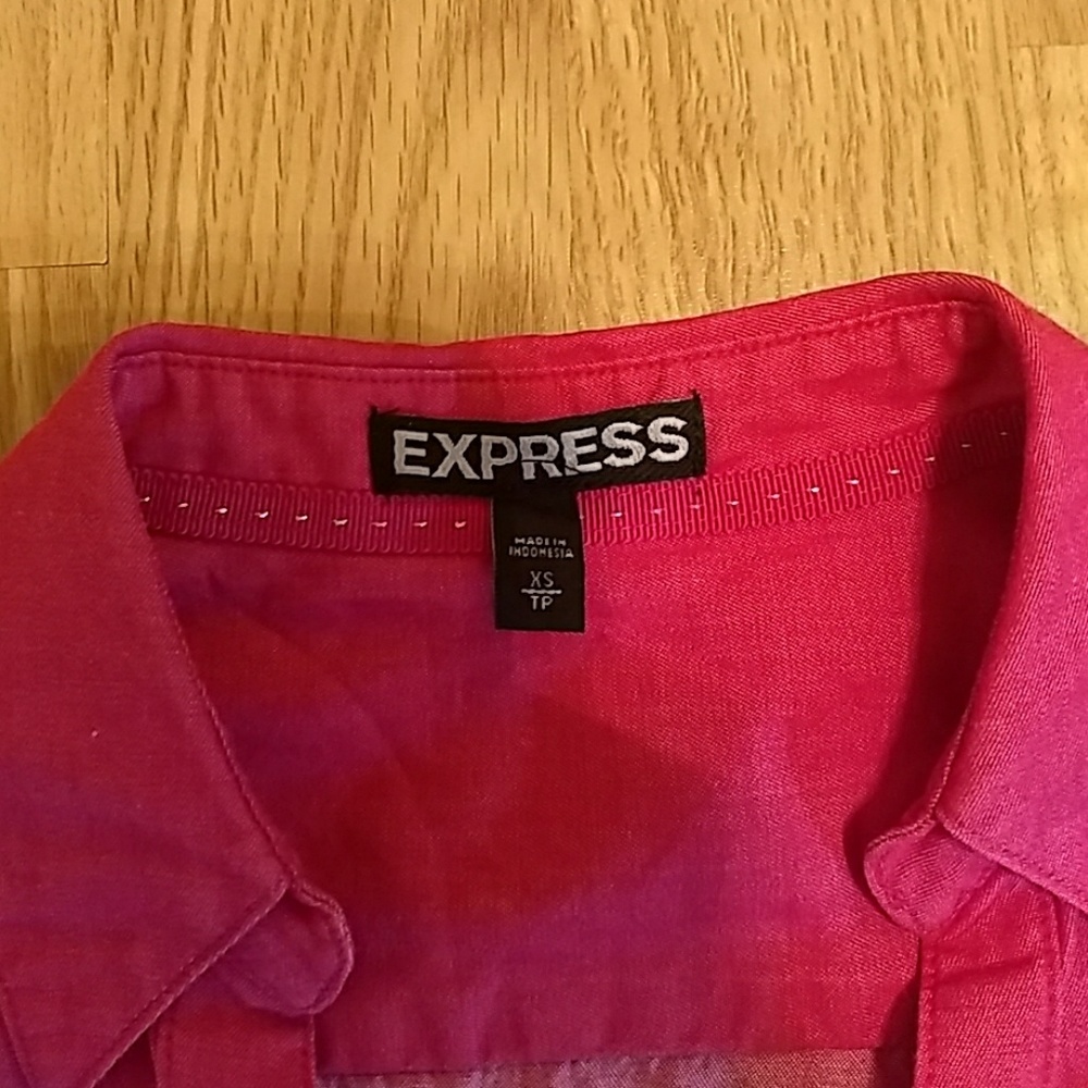 Express Design Studio Button Down - Picture 2 of 6